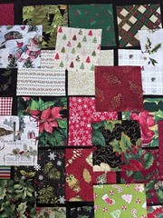 Christmas Charm Pack Fabric Squares,5X5 Inch Pre-Cut Quilting Bundle with Holida