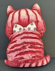 Vintage Charlie the Cat Cut N Sew Printed Fabric Pillow 1960’s