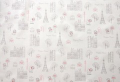 Disney Aristocats Marie in Paris Fabric made in Korea by the Half Yard