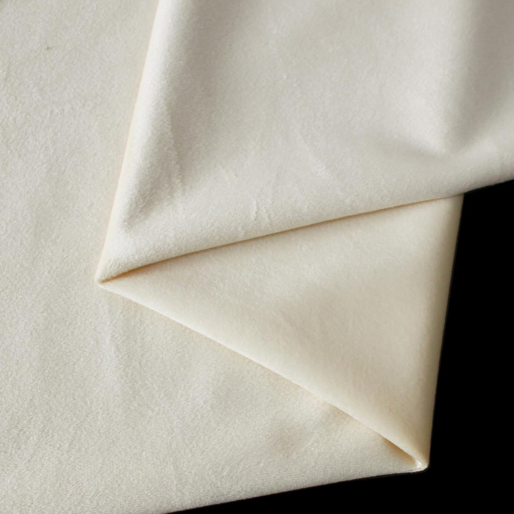 Velvet Fabric, 60” X 40” (150CM X 100CM) Soft Upholstery and Apparel Fabric, W