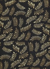 “Radiance”, Floral & Paisley, Metallic, Kanvas Studio, Set of 5 fat quarters