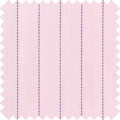 Quilting Cotton Fabric by Yard Pink Chalk Stripes Shirting Dressmaking Material