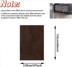 Suede Headliner Fabric 1/8″ Thick Foam Upholstery Roof Liner Replacement 60″ (W)