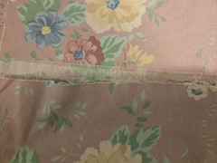 Floral Dusty Rose Color 52″ X 138″ Fabric Curtains Clothes Pillows Etc