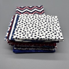 American Flag Patriotic Quilting Fabric Fourth Of July July