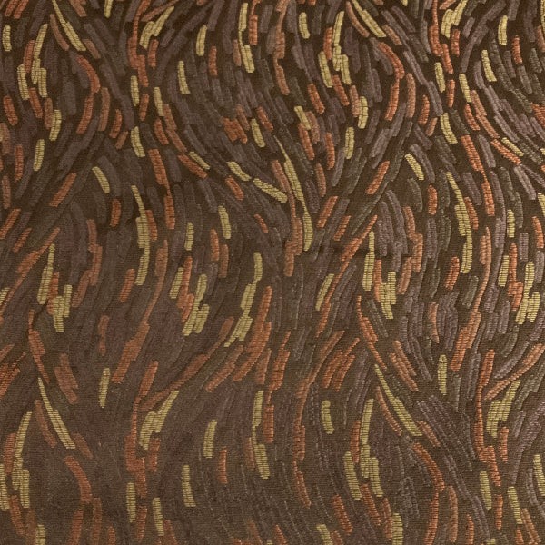 Burch Dash Coffee Brown Upholstery Fabric