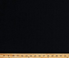 Premium Stretch Ribbing Black 48″ Poly/Cotton/Spandex Fabric by the Yard D244.01