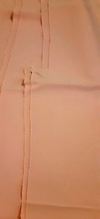 Pink Material 62 Inches Long by 40 Inches Wide