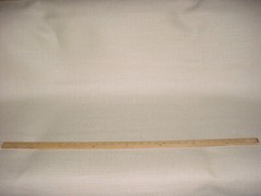 4-5/8Y Clarence House 34085-1 Lido Off White Linen Drapery Upholstery Fabric