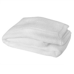 Matopat Cotton Gauze Fabric, Cheesecloth, 100% Cotton, White, 120 cm Wide