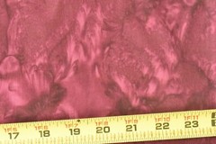 By 1/2 Yd, Burgundy Cotton Batik, B1499