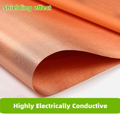 Pure Copper Faraday Fabric Cloth 39″X43″ for Wifi Cell Bluetooth GPS Grounding M