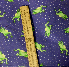 78 FROGS Theme Precut 10″ X 10″ Cotton Blend Fabric Squares Quilting = 5.5 Yds