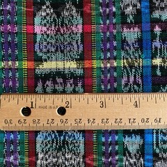 BTY Vintage Ikat Fabric Heavier Weight Multicolor Woven