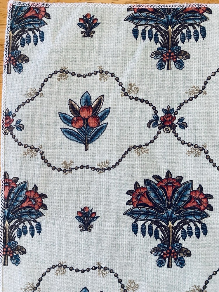 Samarcand Selections Linen Cotton Nylon Upholstery Fabric Sample 17” X 26”