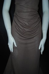 Micro Modal100% Knit Fabric Jersey Ecofriendly Super Soft & Silky Bark Brown