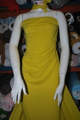 Modal Spandex Jersey Knit Fabric 9 oz by the yard tea leaf yellow