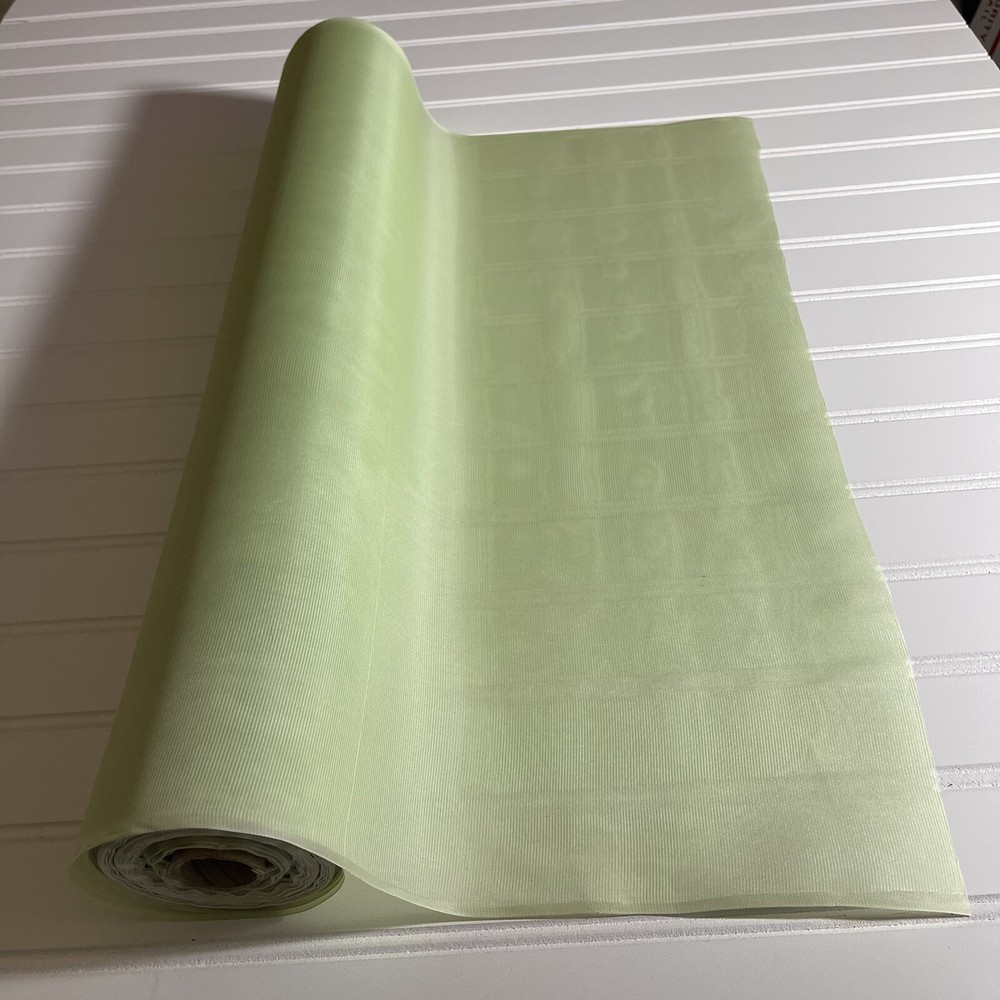 SILK light green, FABRIC 10 Yards x 22 Inches Wide or 360 Inches x 22 Wide