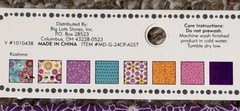 New! 102 Assorted Fabric Squares 5” X 5” Pre-Cut Quilting Charms Packs (4)