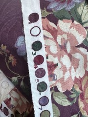 9 Yards Floral Broadcloth DuPont Teflon Vintage 1996