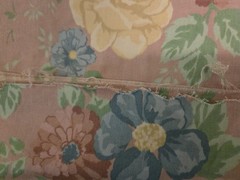 Floral Dusty Rose Color 52″ X 138″ Fabric Curtains Clothes Pillows Etc