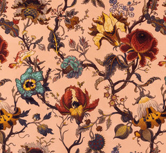 HOUSE OF HACKNEY CURTIAN FABRIC DESIGN Artemis Velvet 2 METRES BLUSH VELVET