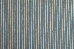 Fabric 100% Cotton YARDAGE 1/8th inch POWDER BLUE AND WHITE/OFF-WHITE STRIPES