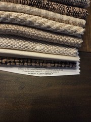 Fabric Lot/100% Silk/Remnant 6″X4″ Sewing/Craft/Hobby/12pcs/LOT Robert Allen B4
