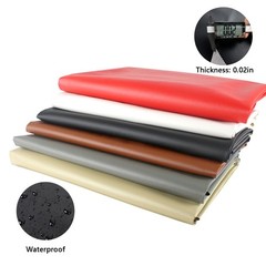 Faux Leather Fabric Upholstery Vinyl Material for Seat Replace, Craft Sewing
