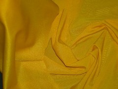 Yellow stretch fabric hi tech performance fabric 4way narrow width 21″wide x BTY