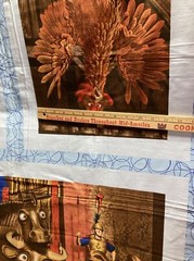 Lion of Judah Animated Family Films 2008 Lt Blue Westminster Fibers Fabric Panel