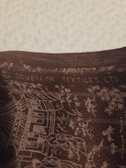 VTG CHINOISERIE Soverign Textiles Fabric Brown/Cream/Sewing/Craft/Home/44″/BTY