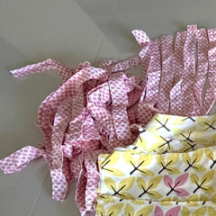Fabric Lot, Remnants, Quilting, Craft Sewing Projects, Dwell Fabric