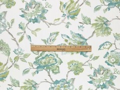 KRAVET ETHERIA ARBORETUM GREEN WATERCOLOR FLORAL MULTIUSE FABRIC BY YARD 54″W