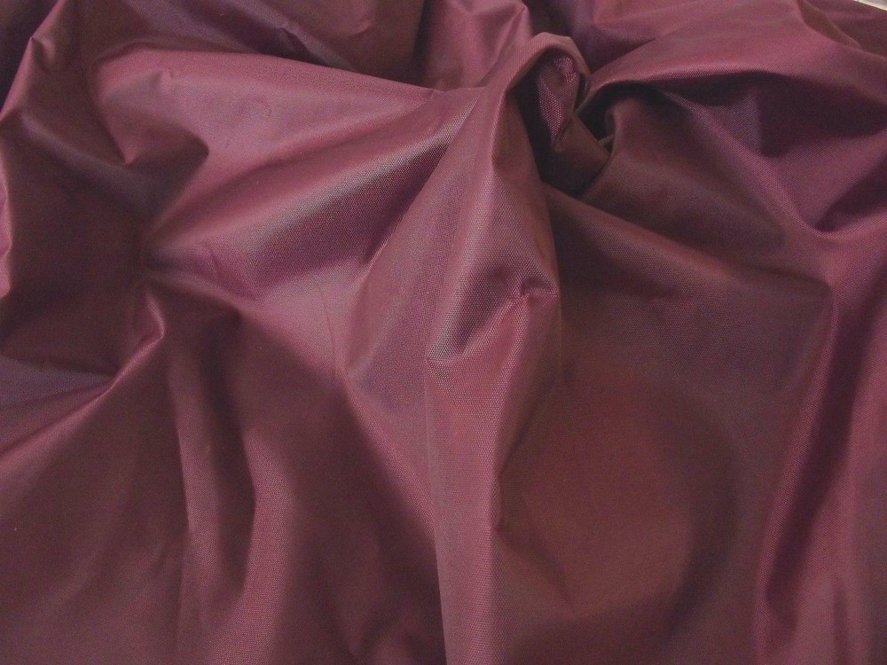 Soft PU Coated Water-Resistant Polyester Fabric Material – WINE
