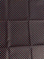 Multicolor Polka Dot Cotton Fat Quarter 18”x22” New
