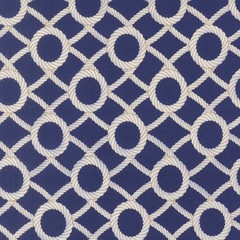 MODA – Reef by Kate Spain – Rope Net Novelty Nautical – Dusk 1/4yd