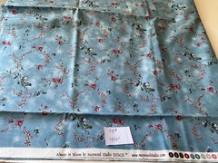 Quilting Sewing Crafts Fabric Lot Paisley Floral Solid Blue Pink Roses Cotton