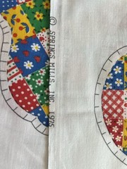 VTG 1976 Spring Mills Cut And Sew Fabric Ornaments Make 6 OR 12