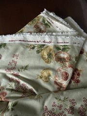 13+ yards of Schumacher Salisbury Chinz in Blush (178155)
