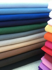 Plain Ottoman Fabric Curtains Blackout Cotton Craft Canvas Material 55” Wide