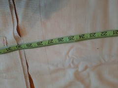 Vintage cream/white acrylic sweater knit fabric tube Kandol 2 pieces 1975