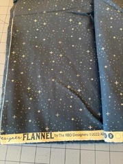 Riley Blake Little Stars Flannel Fabric 1.9 yards. # F12583 (2022) RBD Designs