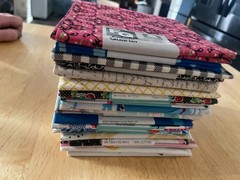 Lot of 20 PATTERN fat quarters-WHAT U SEE IN THE PICTURES IS EXACTLY WHAT U GET