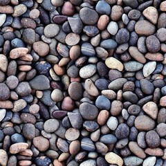 Pebbles, Stones, FABRIC, Elizabeth’s Studios, Landscape Medley, 684-BLUE
