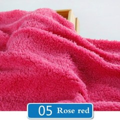 Faux Sherpa Fleece Fabric Fur Fluffy for Clothes Doll Making Material 100*160cm