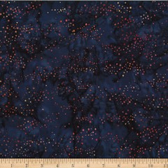 Hoffman Batiks Fabric – Bali Batik – Moonstruck Scattered Dots #W2589-524