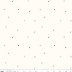 1/4 Yard 9×42 Riley Blake “Stay Wild” Suns Cream Low Volume Quilt Cotton