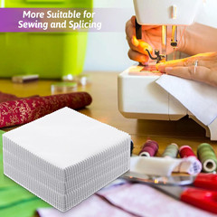 100 Pack 5-Inch Cotton Fabric Squares, 5″ Precut Cotton Fabric Squares, Solids W