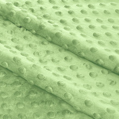 Minky Dot Fabric by the Yard, 1 Yard X 60 Inch Wide Soft Plush Fabric Sage Green